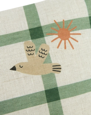 vibes-rectangular-cushion-linen-green-windowpane-bird-nobodinoz-2-8435574934932
