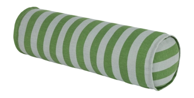 Sierkussen Nobodinoz Vibes Cylinder Cushion 50X18 Green Blue Stripes (50 x 18 cm)
