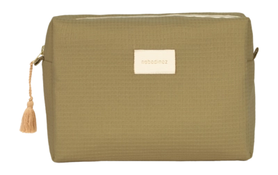 Kulturbeutel Nobodinoz Diva Waterproof Vanity Case Olive Green