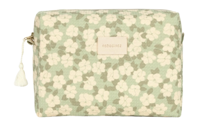 Kulturbeutel Nobodinoz Diva Waterproof Vanity Case Green Sakura