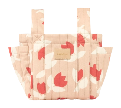 Kinderwagen Organizer Nobodinoz Hyde Park Red Tulips Tulips