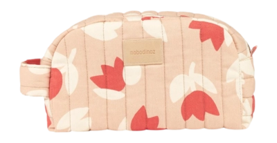 Trousse de Toilette Nobodinoz Waterproof Hyde Park Red Tulips