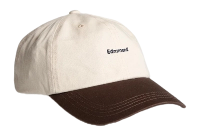 Cap Edmmond Studios Men Logo Bicolor Off White