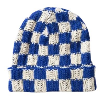 Beanie Edmmond Studios Men Knit Dark Blue