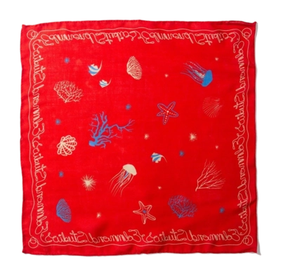 Scarve Edmmond Studios Saltwater Red