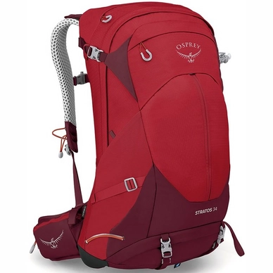 Rucksack Osprey Stratos 34 Poinsettia Red Herren