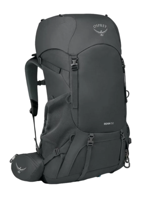 Sac de Randonnée Osprey Renn 50 Dark Charcoal/Gray Wolf