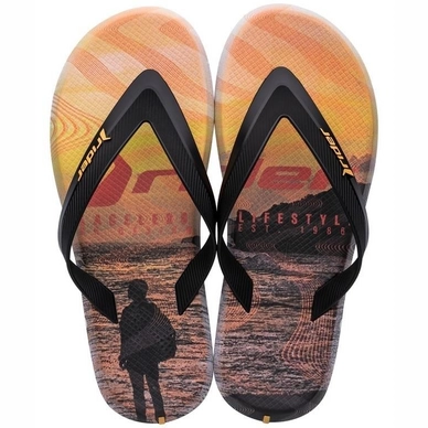 Slipper Rider Men R1 Energy Black Yellow