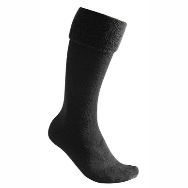 Skisokken Woolpower Unisex Socks Knee High 600 Black
