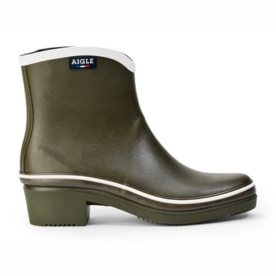 Regenlaars Aigle Women Miss Juliette Pop Kaki White