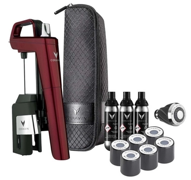 Wijnsysteem Coravin Model Six Burgundy Rood