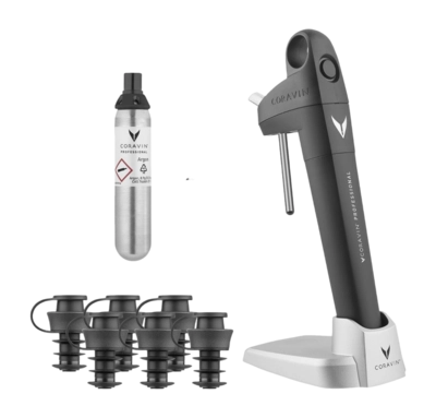 Wijnsysteem Coravin Pro Pivot Pack Zwart