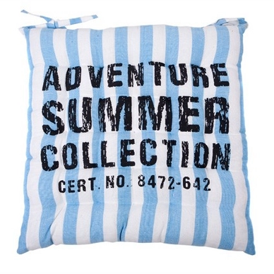 Zitkussen In The Mood Adventure Aqua (45 x 45 cm)