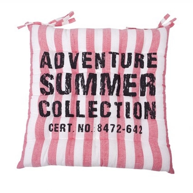 Zitkussen In The Mood Adventure Koraal (45 x 45 cm)