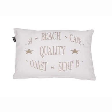Rugkussen In The Mood Chambray Beach Ecru