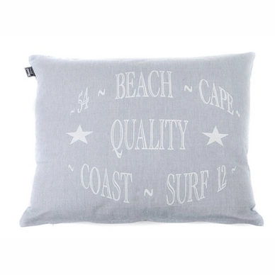 Rugkussen In The Mood Chambray Beach Faded Blue