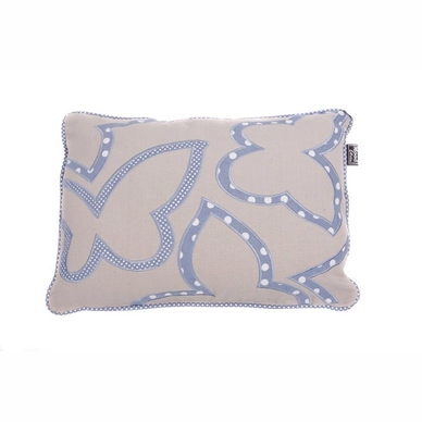 Coussin de Dossier In The Mood Butterfly Contour Faded Blue