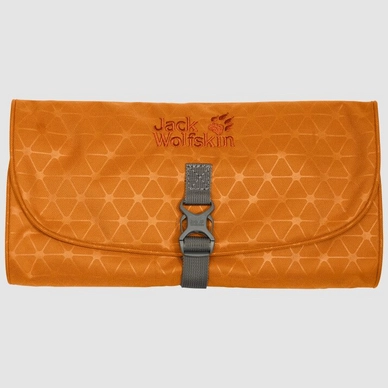 Kulturtasche  Jack Wolfskin Waschsalon Orange Grid