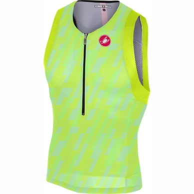 Top Castelli Men Free Tri Pro Green
