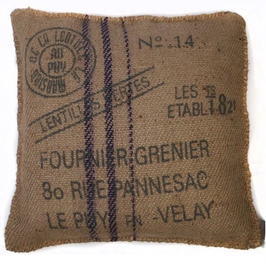 Sierkussen Vintage Rue Jute