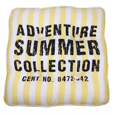 Matraskussen In The Mood Adventure Geel (45 x 45 cm)