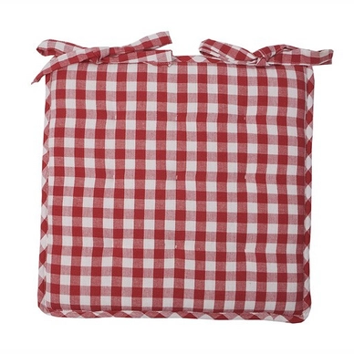 Zitkussen In The Mood Karo Rood (40 x 40 cm)