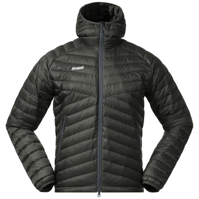 Jacke Bergans Pyttegga Down Hood Seaweed Solid Dark Grey Herren