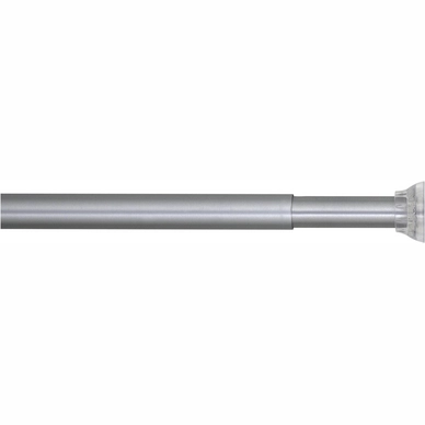 Douchegordijn Telestang Sealskin Aluminium 155-255 cm