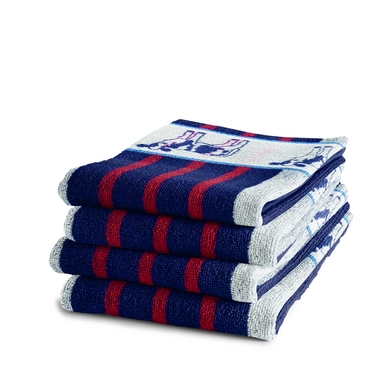 Keukendoeken DDDDD Kalf Blauw (Set van 6)