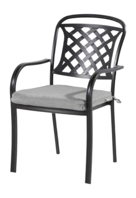 Tuinstoel Hartman Preston Dining Chair Riven Grey