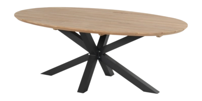 Tuintafel Hartman Stephanie Black 200 x 120 cm