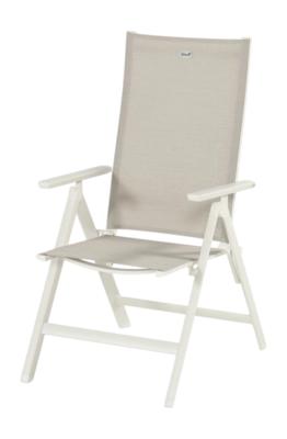 Tuinstoel Hartman Aruba Recliner White Beige