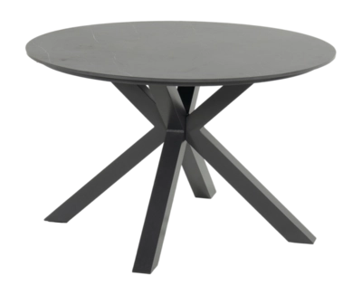 Tuintafel Hartman Xander Round Table Zwart 120 cm
