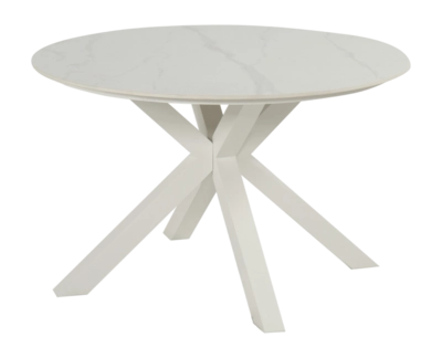 Tuintafel Hartman Xander Round Table White 120cm