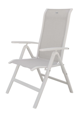 Tuinstoel Hartman Alice Recliner White Beige