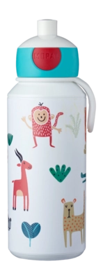 Drinkfles voor Kinderen Mepal Pop-Up Campus Animal Friends 400 ml