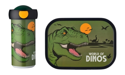Lunch set Mepal Campus (School Cup Mepal + Food Container Mepal) Dino 300 ml + 750 ml