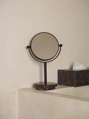 Porto mirror - Porto tissue holder black
