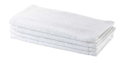 Gesichtshandtuch Aquanova London White (Set von 4 Stück)
