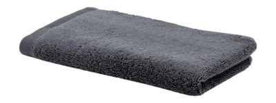 Gästehandtuch Aquanova Sava Dark grey (Set von 6 Stück)
