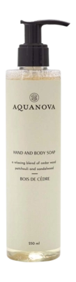 Zeep Aquanova Paris Cedarwood 250 ml