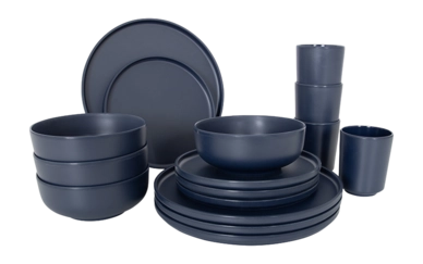 Servies Bo-Camp Industrial Collection Patom Blue (16-Delig)