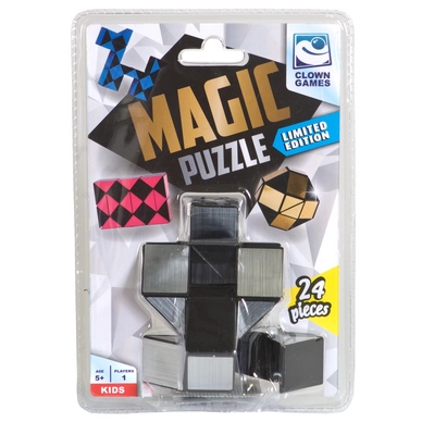 Clown Magic Puzzle Silver (24-delig)