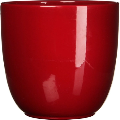 Bloempot Mica Decorations Tusca Dark Red 28 cm