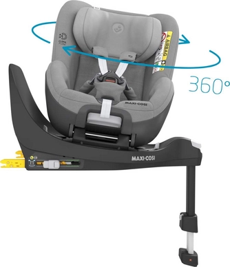 8045510110_2021_maxicosi_carseat_babytoddlercarseat_pearl360_grey_authenticgrey_flexispinrotation_side