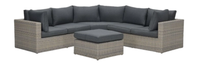 Loungeset Garden Impressions Menorca Vintage Willow (4-Delig)