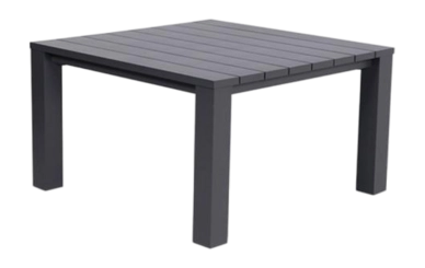 Loungetafel Garden Impressions Cube Carbon Black 115,5x115,5cm