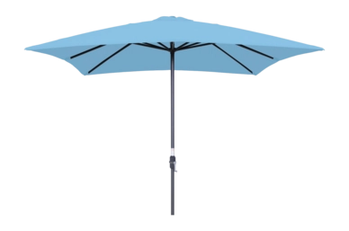 Parasol Garden Impressions Lotus Licht Blauw 250x250 cm