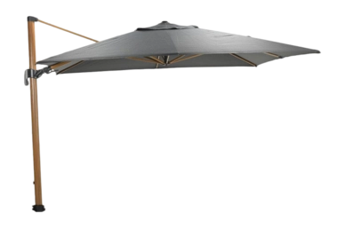 Zweefparasol Garden Impressions Hawaii Big Pole Teak 350x350 cm