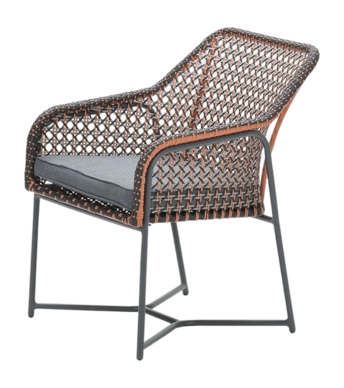 Tuinstoel Garden Impressions Bellevue Carbon Black Copper